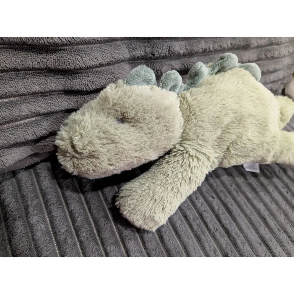 2024 Carters 68477 Green Dinosaur Dino Baby 12” Plush Floppy Stuffed Lovey Soft